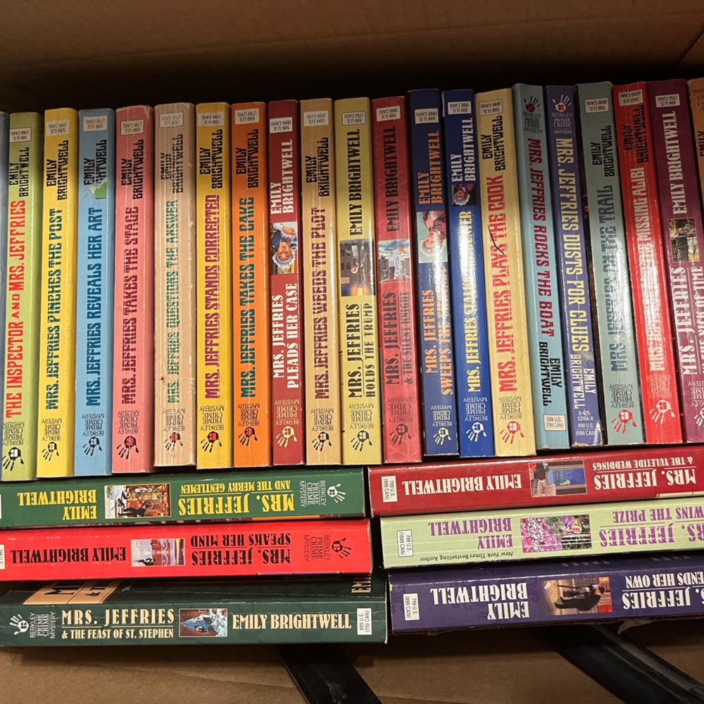 29 Mrs. Jeffries Victorian Mysteries by Emily Brightwell
